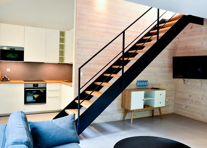 Dwupoziomowy Z Sauną - Apartamentuj Apartament *